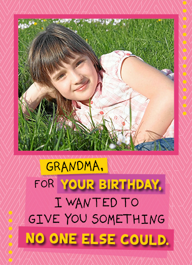 Grandma Birthday  Card Cover