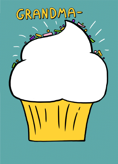 Grandma Cupcake MD  Card Cover