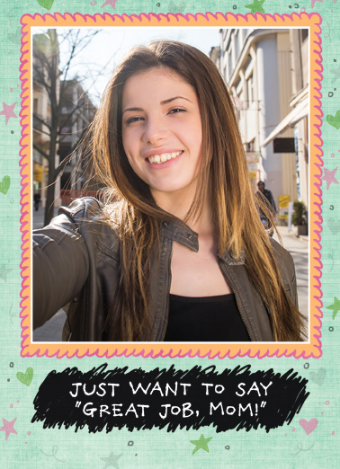 Great Job Mom  Card Cover