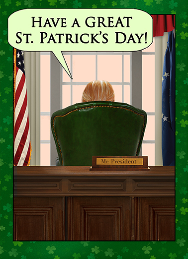 Great St. Pat's Day  Card Cover