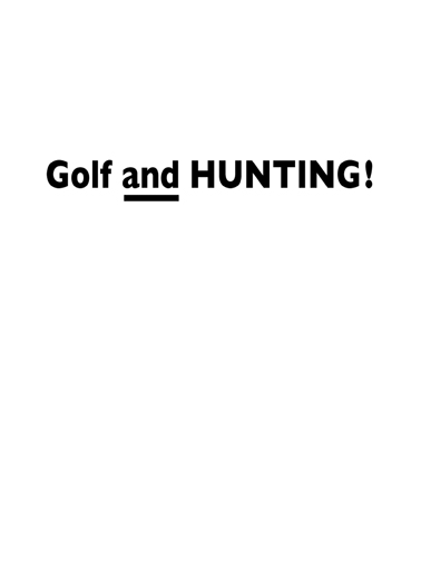 Great at 2 Sports  Ecard Inside