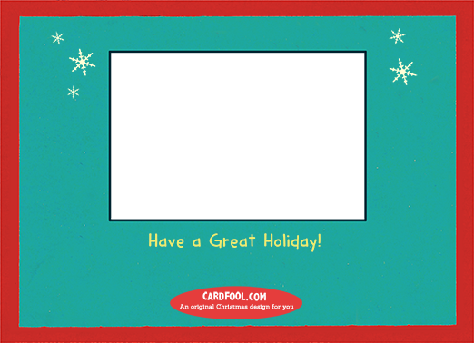 Greetings From 5x7 horizontal flats Card Inside