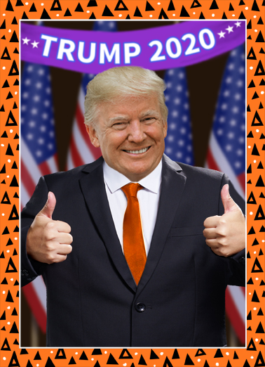 HAL Trump 2020  Ecard Cover
