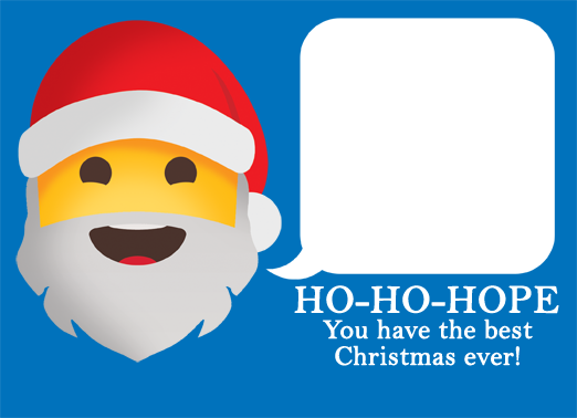 HO HO Hope 5x7 horizontal flats Card Cover