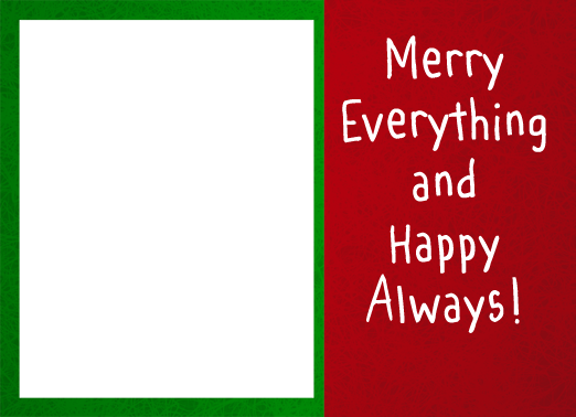 Happy Always-horiz 5x7 horizontal flats Card Cover