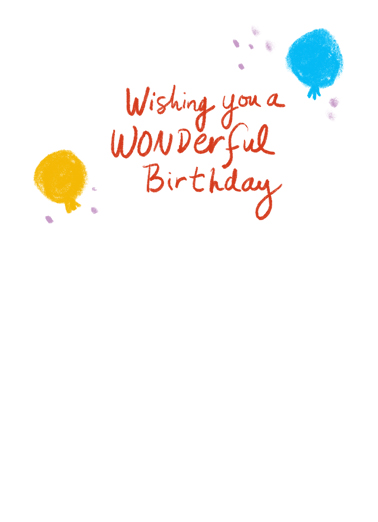 Happy Bursts  Ecard Inside