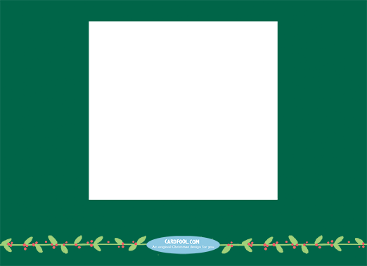 Happy Holidays Upload 5x7 horizontal flats Card Inside