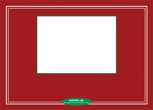 Have Yourself Merry Upload 5x7 horizontal flats Card Inside