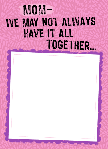 Have it Together MD  Card Cover