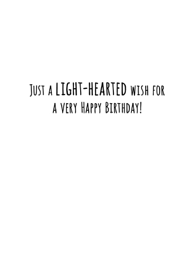 Heart Candles On Cake  Ecard Inside