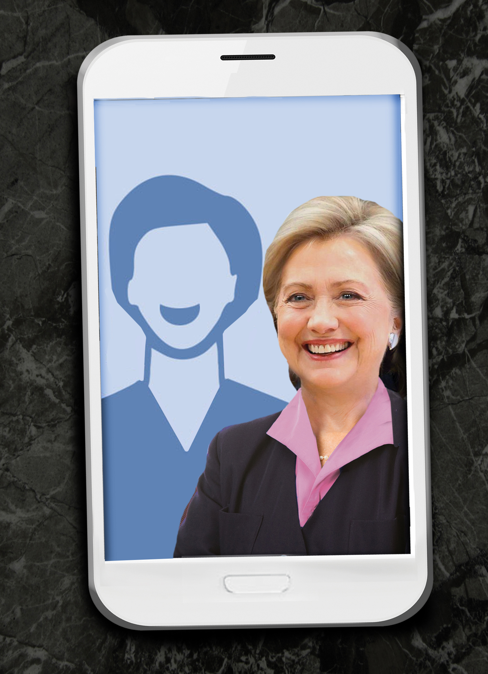 Hillary Selfie any  Card Cover