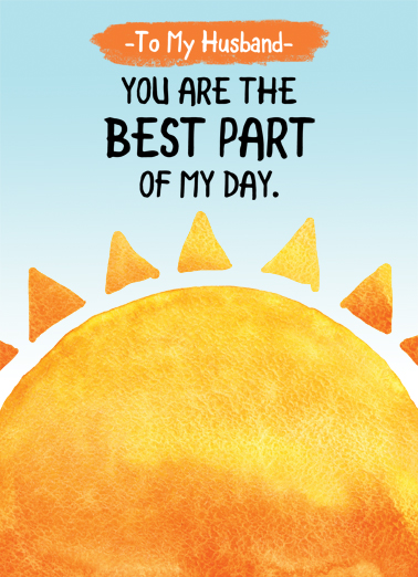 Husband Sun Best Day FD  Ecard Cover