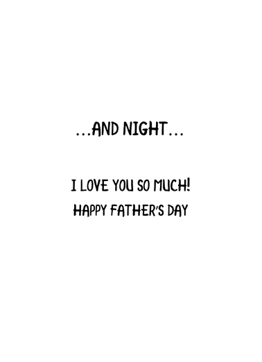 Husband Sun Best Day FD  Ecard Inside