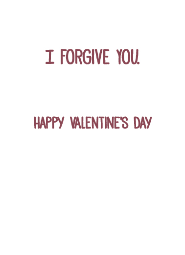 I Forgive You  Ecard Inside