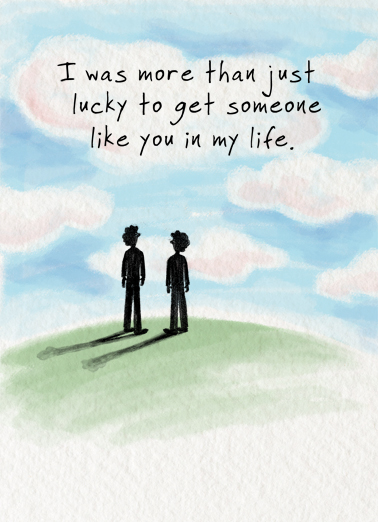 I Was Blessed  Card Cover