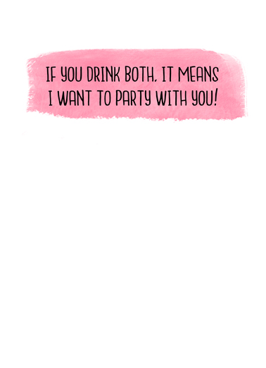 If You Drink VAL  Ecard Inside