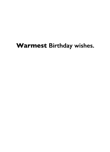 Im Bacon Birthday Card Inside