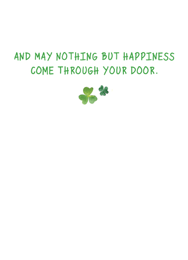 Irish Blessing  Ecard Inside