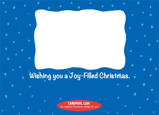Joy To You-horiz 5x7 horizontal flats Card Inside