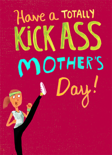 Kick Ass Mother  Ecard Cover