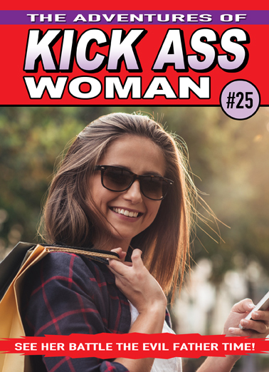 Kick Ass Woman  Ecard Cover