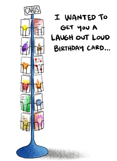 LOL Bday Card  Ecard Cover