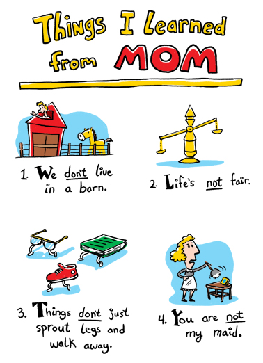 Learned From Mom  Ecard Cover