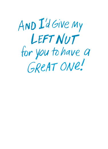 Left Nut  Card Inside