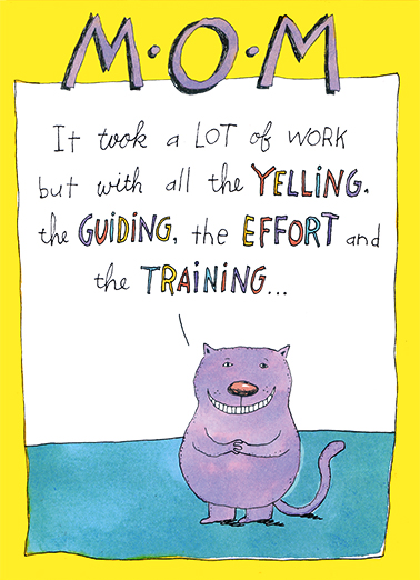 Lot of Work  Card Cover