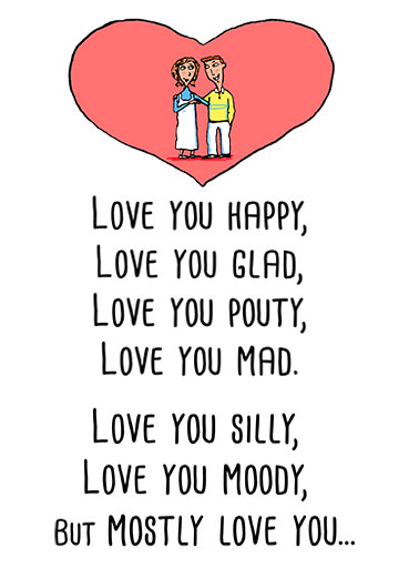 Love You Happy  Card Cover