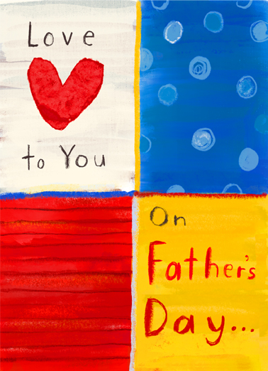 Love to Father  Ecard Cover