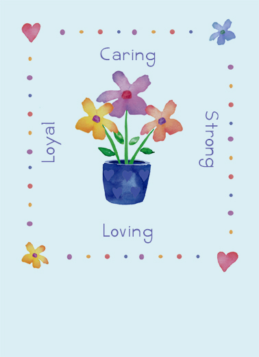 Loving Caring Dad  Ecard Cover