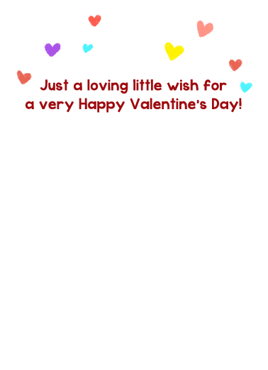 Loving Little Wish  Card Inside