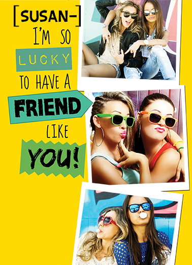 Lucky Friends  Card Cover