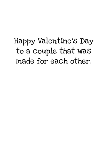 Made for Val  Ecard Inside
