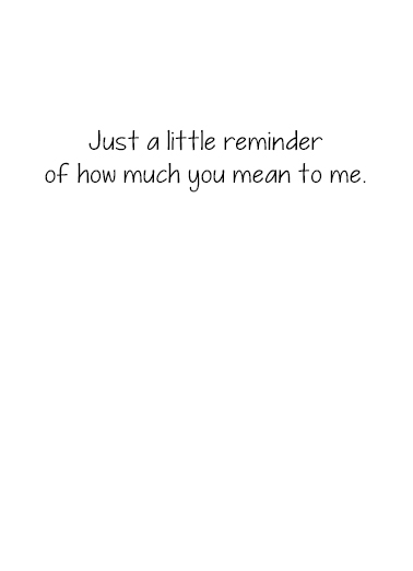 Mask Kiss  Ecard Inside