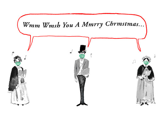 Masked Carollers cf  Card Cover