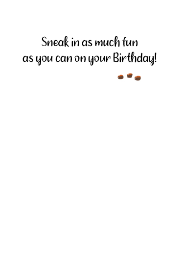 Masking Chocolates  Ecard Inside