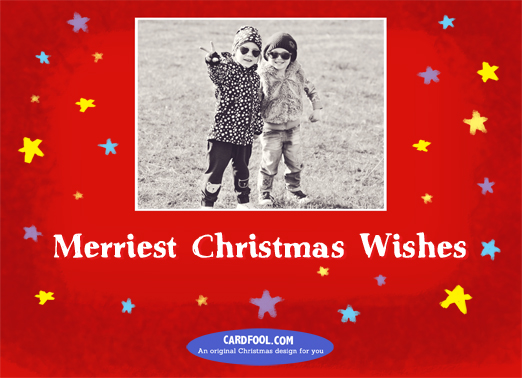 Merriest-horiz 5x7 horizontal flats Card Inside