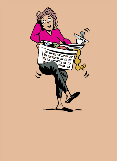 Mom Balance  Card Cover