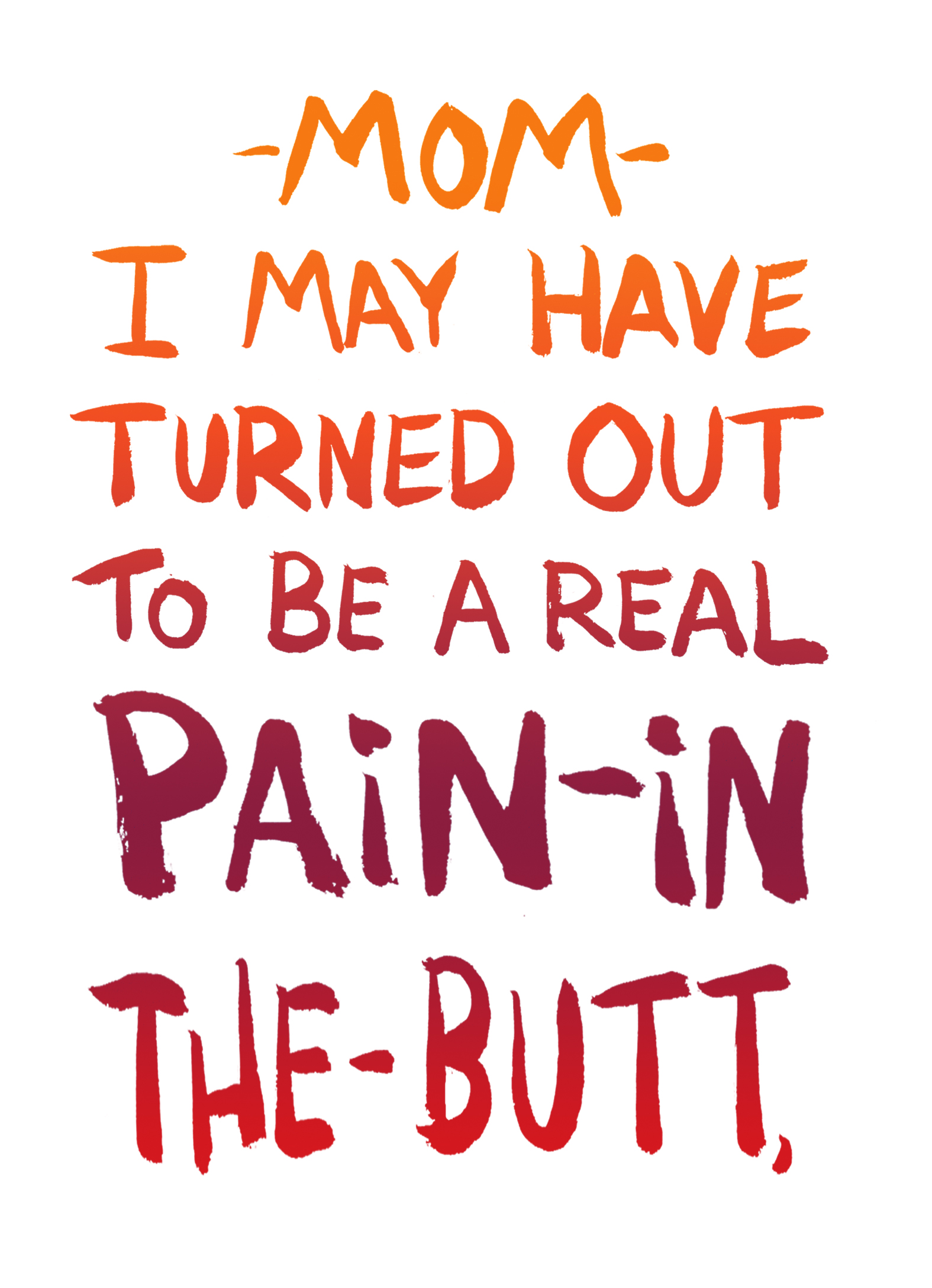 Mom Pain  Ecard Cover