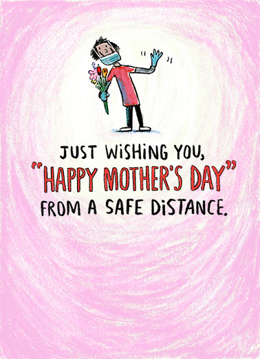 Mom Safe Distance  Ecard Cover