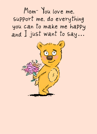 Mom Support Me MD  Ecard Cover