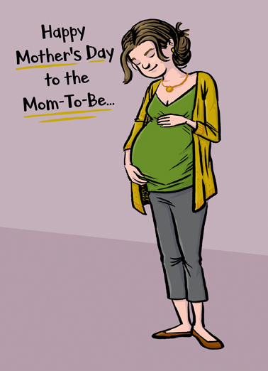 Mom To Be  Ecard Cover