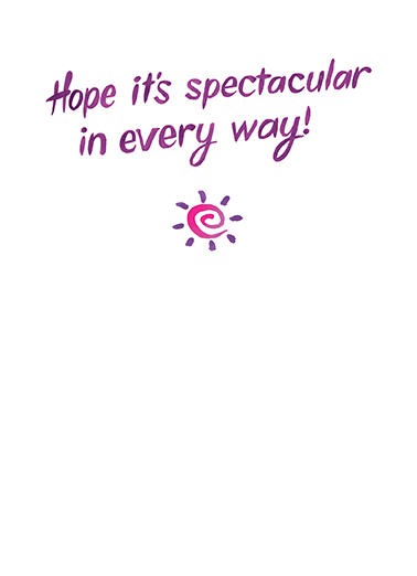 Mother's Day Bursts  Card Inside