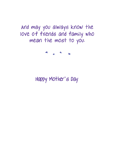 Mother's Day Wishes  Card Inside