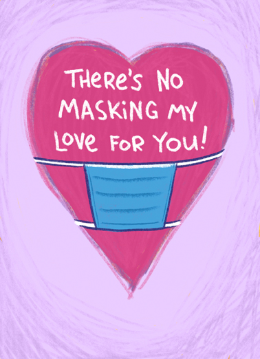 No Masking Love  Ecard Cover
