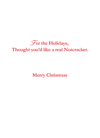 Nutcracker inside