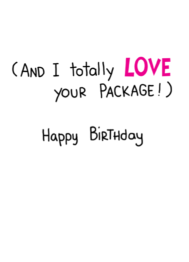 Package DSN Birthday Card Inside