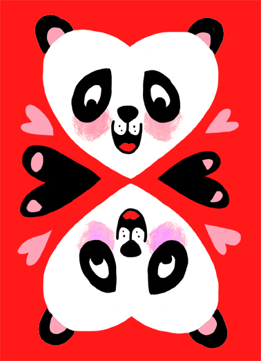 Pandamonium Val  Ecard Cover